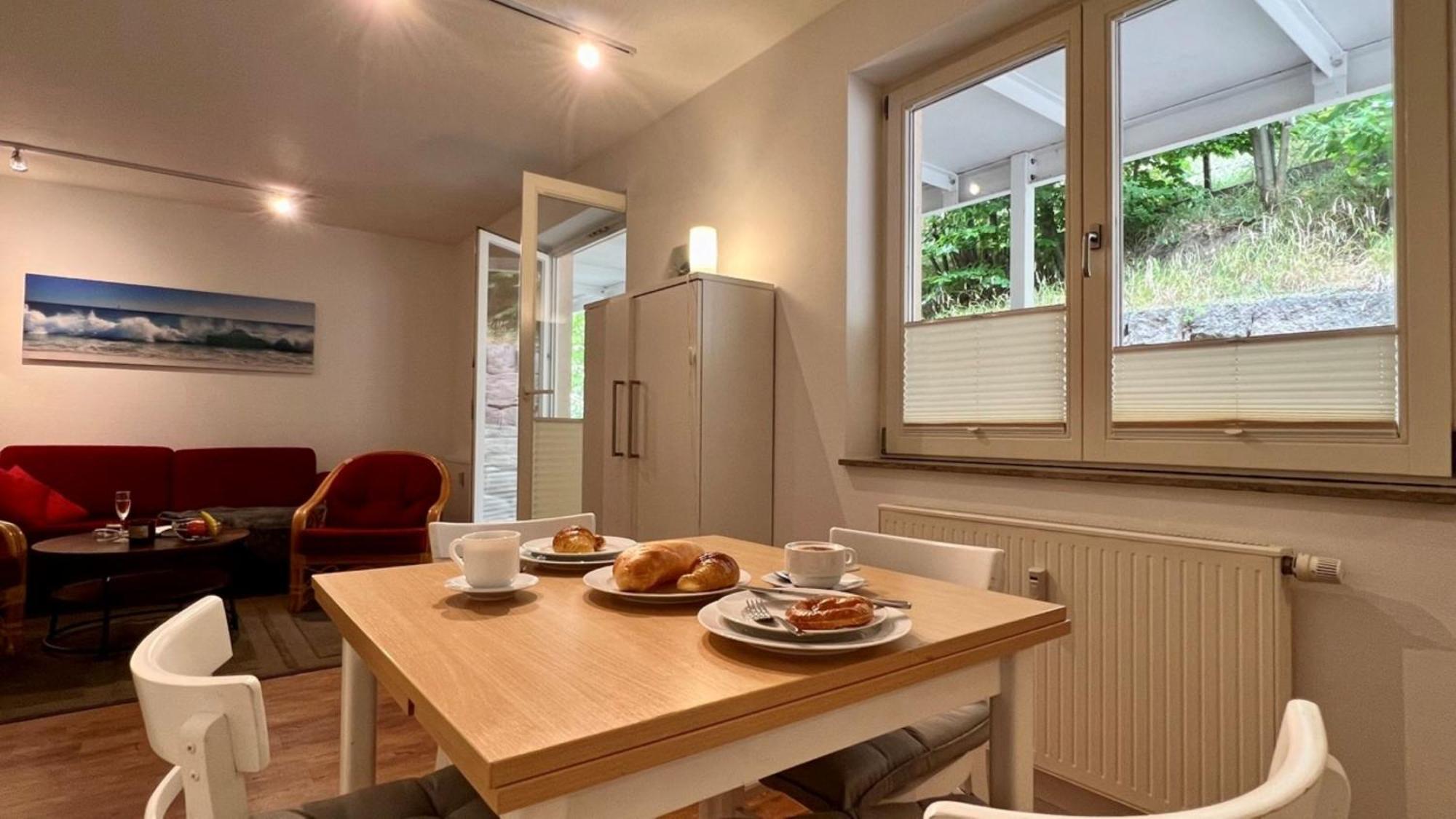 Villa Sonneck - Wohnung 2 ゼリン エクステリア 写真